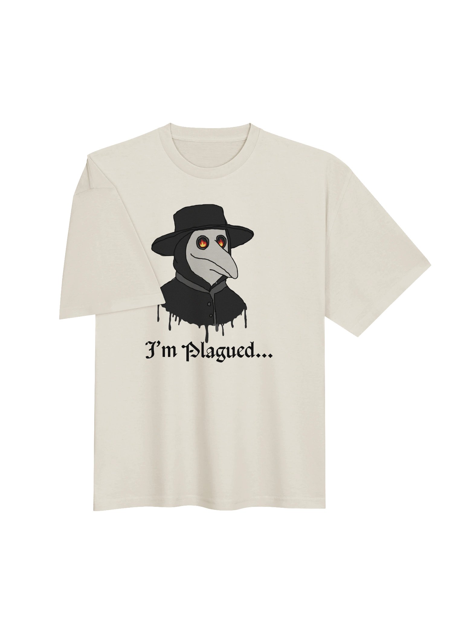 Plagued oversized tee product image (3)