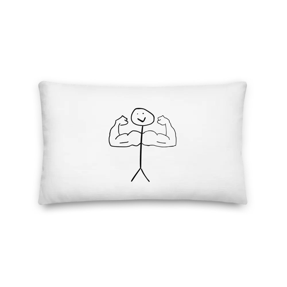 Bulked Up Vibes Premium Pillow product image (2)