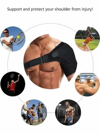 Furastore Adjustable Shoulder Support Brace product image (9)