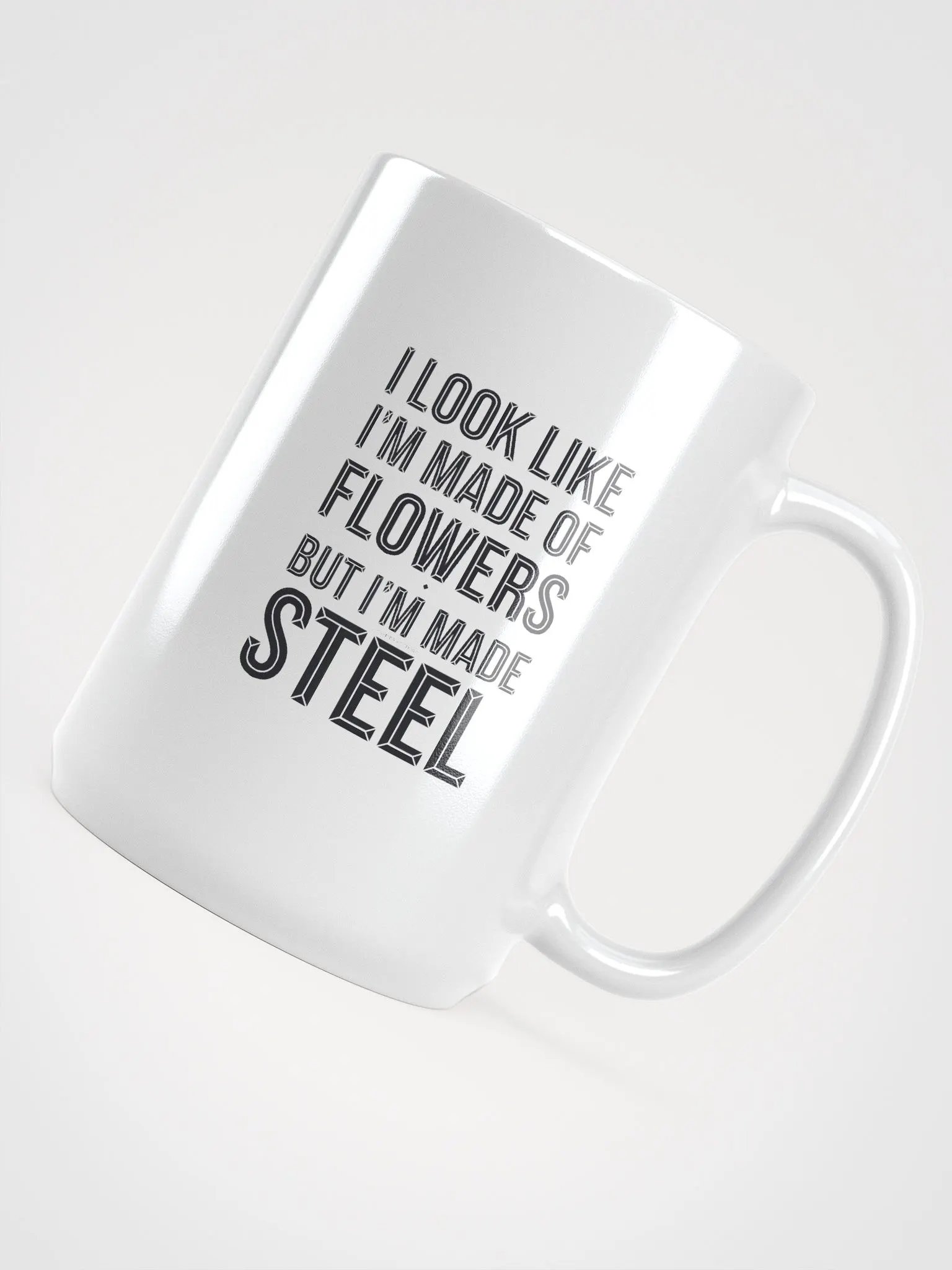 '...Made of Steel' Premium Mug product image (4)