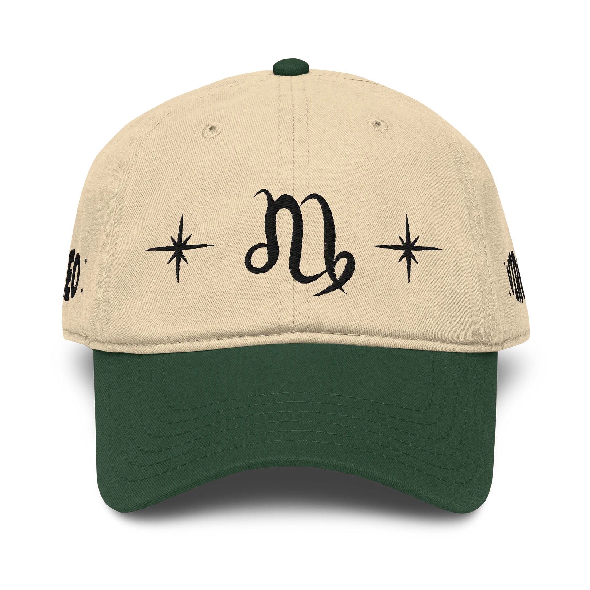 leo-virgo cusp dad hat (black) product image (1)