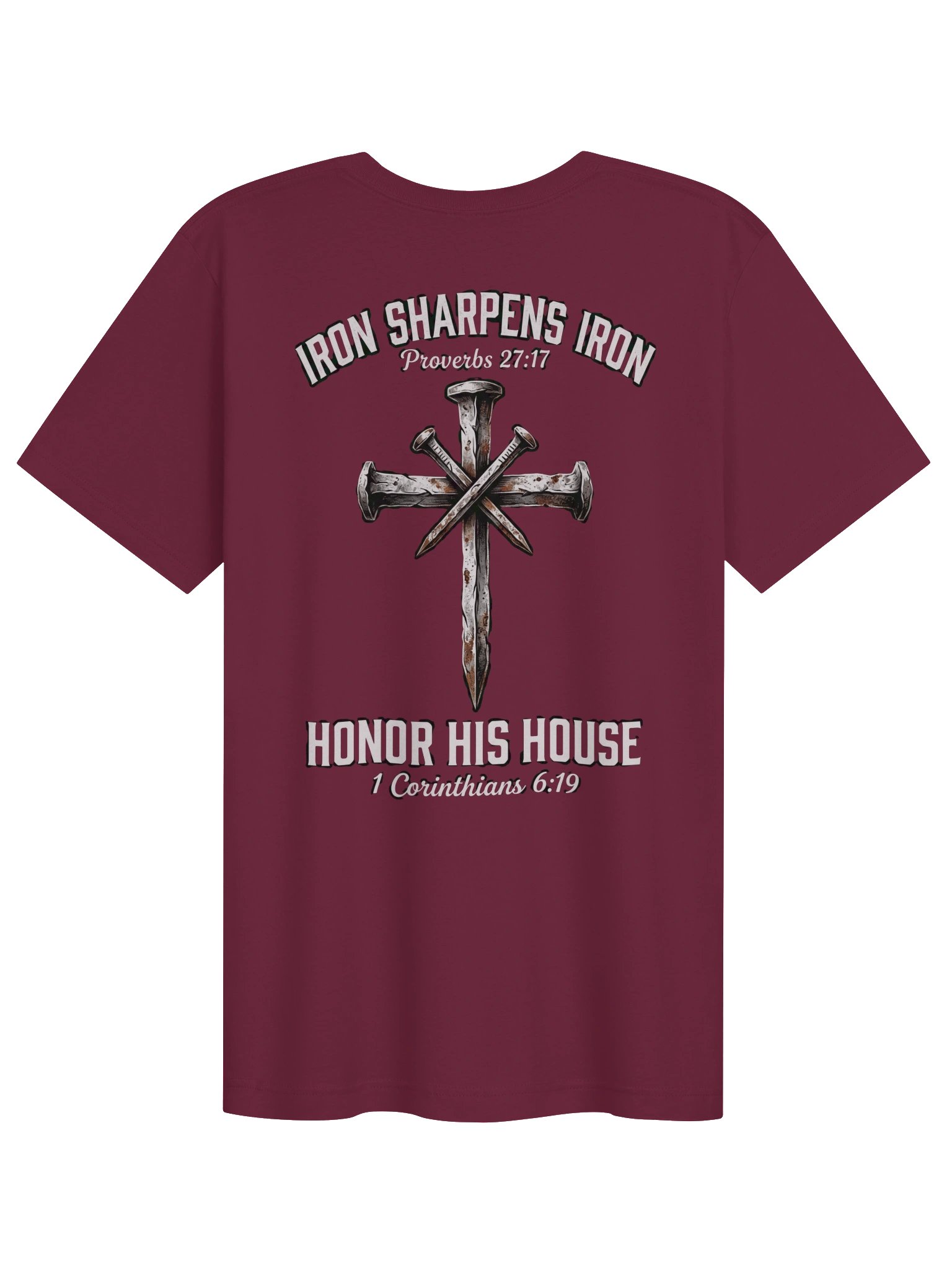 Unisex His House "Iron Sharpens Iron" T-Shirt product image (1)
