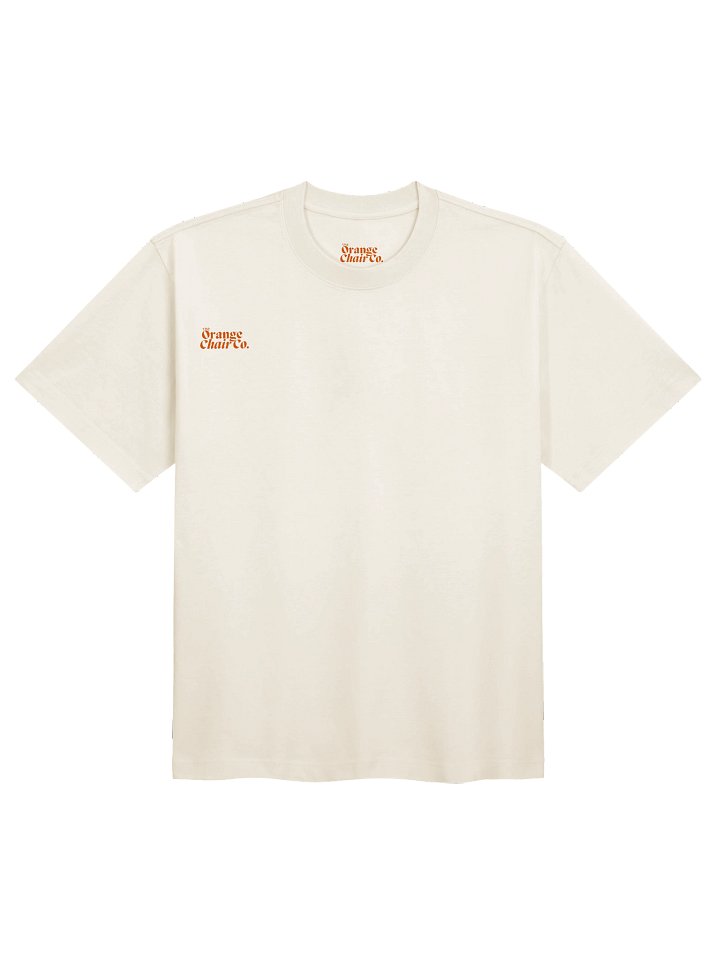 Women Designer Box T-shirt Tijd om te terrassen - Official The Orange chair Co. product image (1)