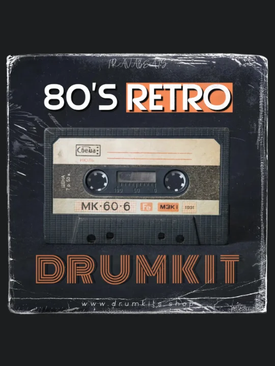 80's RETRO DRUM KIT product image (1)