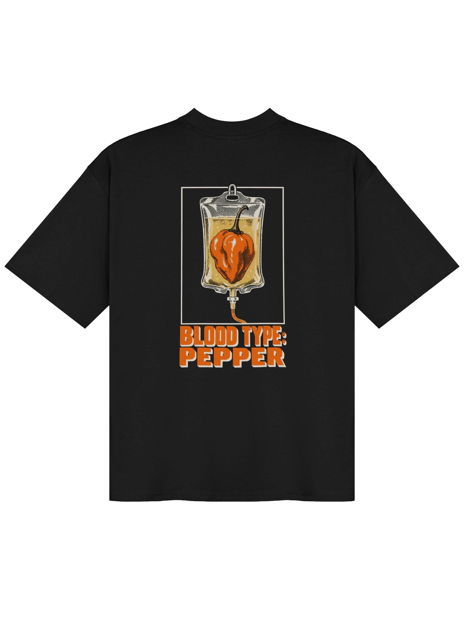 Blood Type: Pepper (Oversized tee) product image (2)