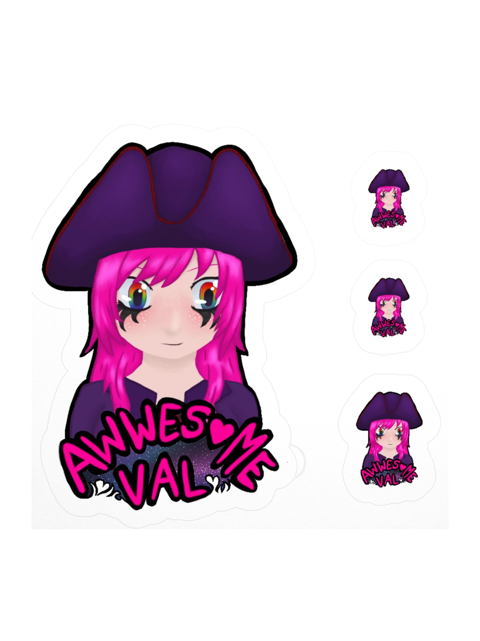Captain Val Sticker product image (2)