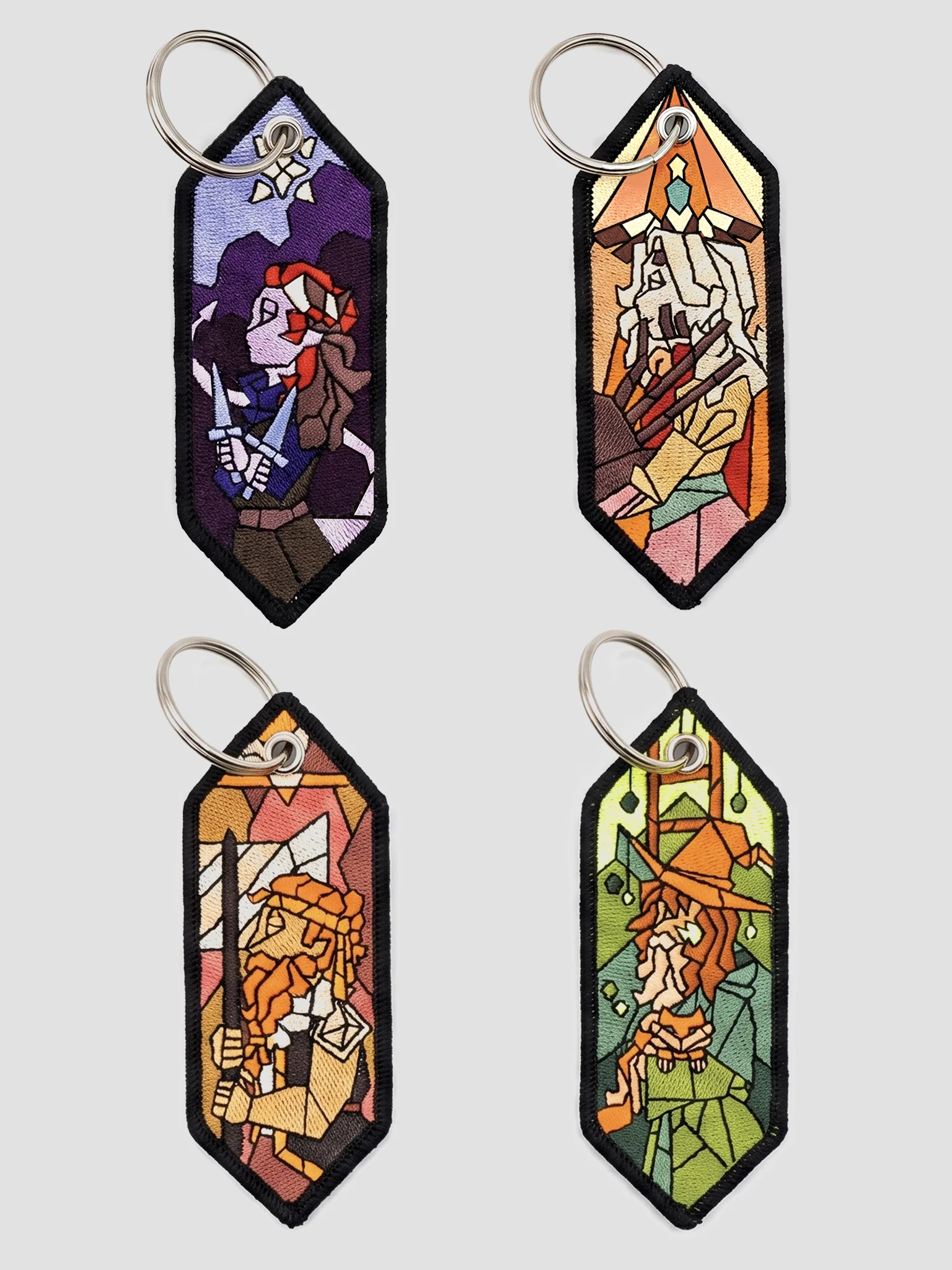*PREORDER* Full Embroidered Keychain Set product image (1)