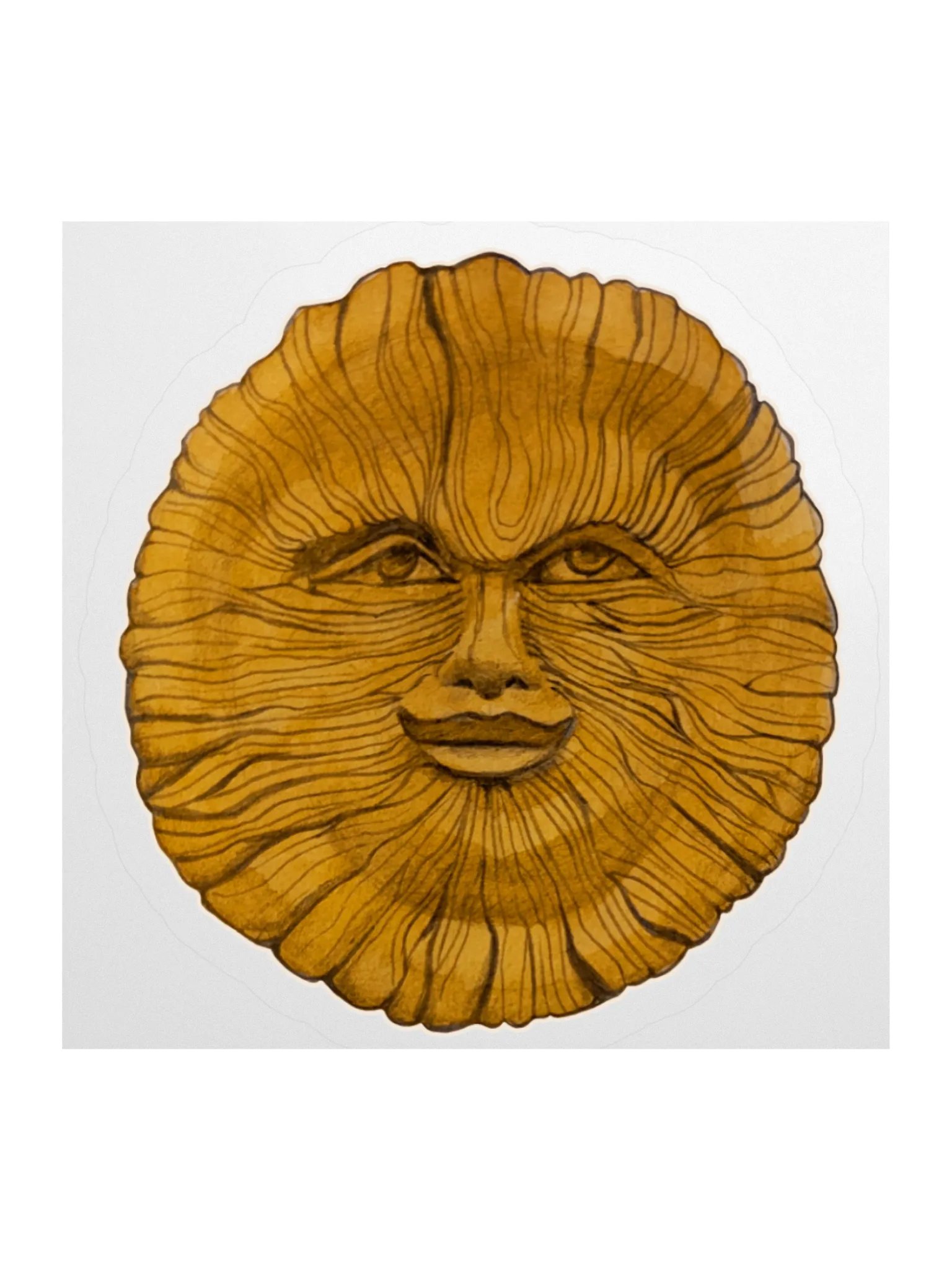 Green Man sticker product image (1)