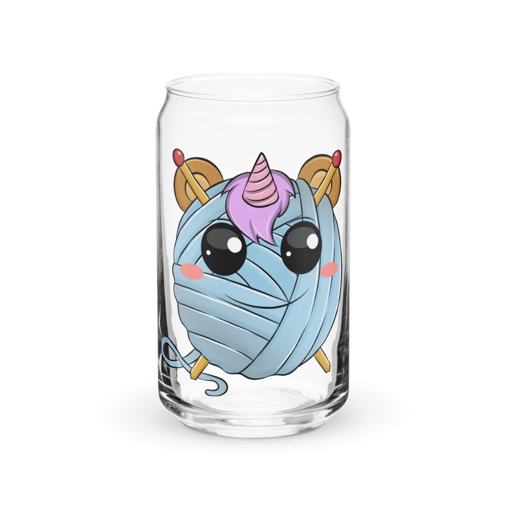 Emote-GlücksPony-Glas-16oz product image (2)