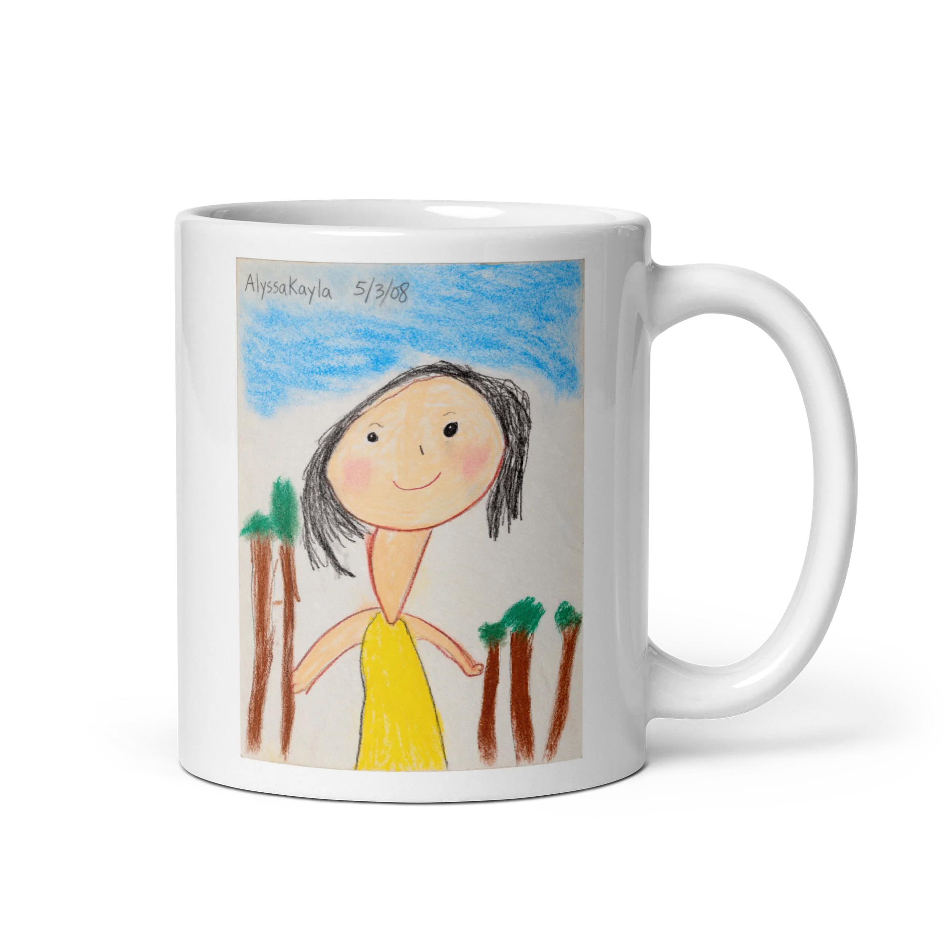 AK’s Mom in a Yellow Dress Mug product image (1)