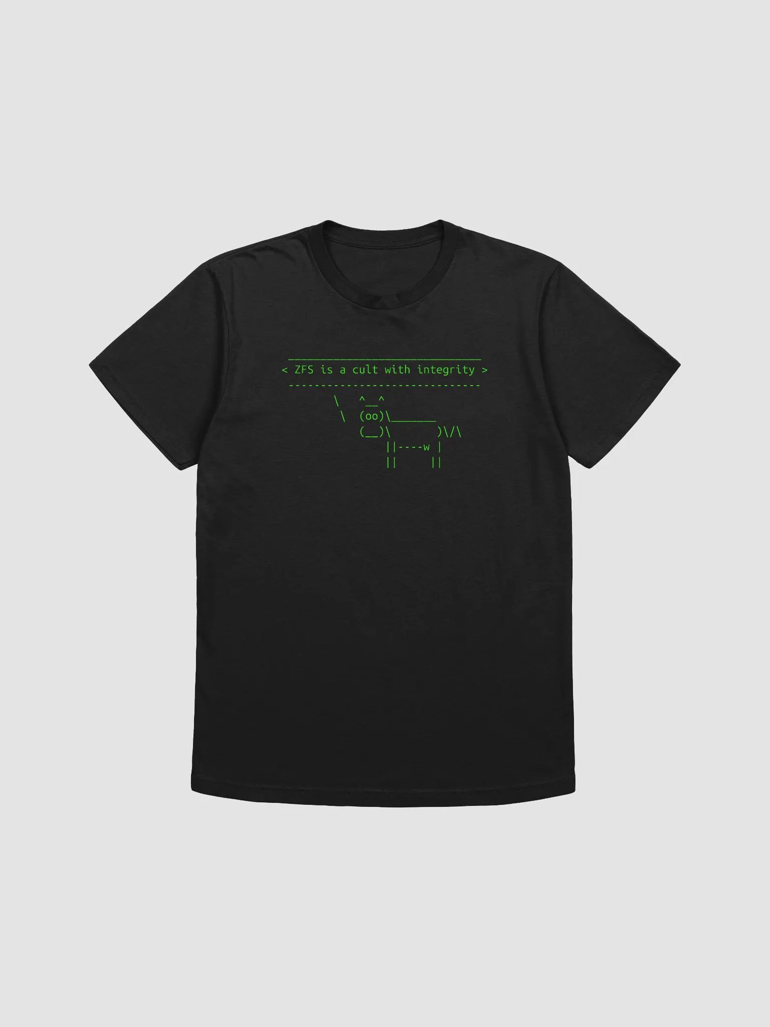 Cult of ZFS - Cotton Ringspun Tee product image (1)