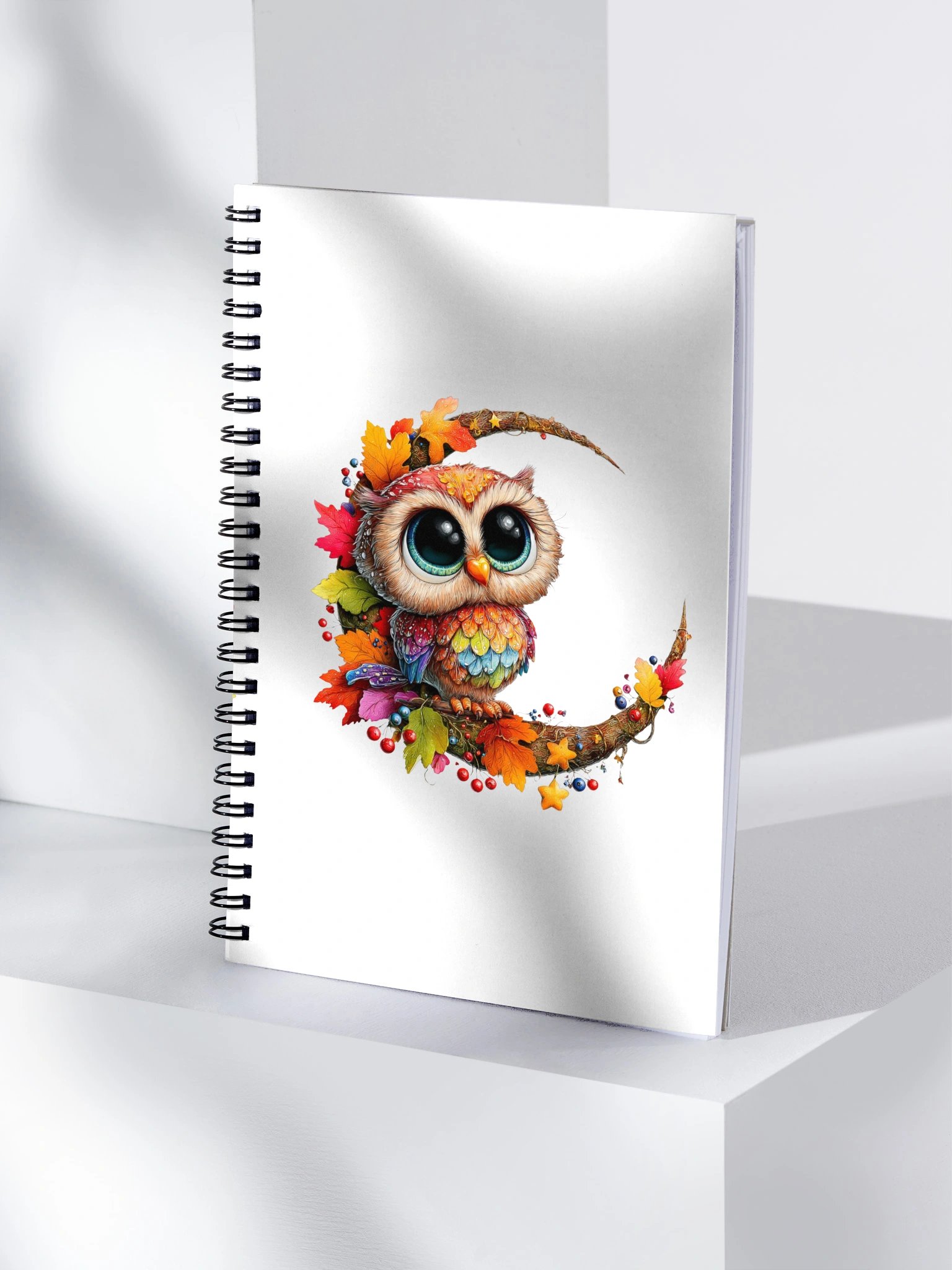 Autumn Owl Spiral Journal product image (4)