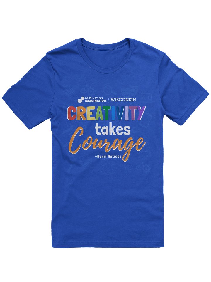 Courageous Creativity Adult T-Shirt product image (1)