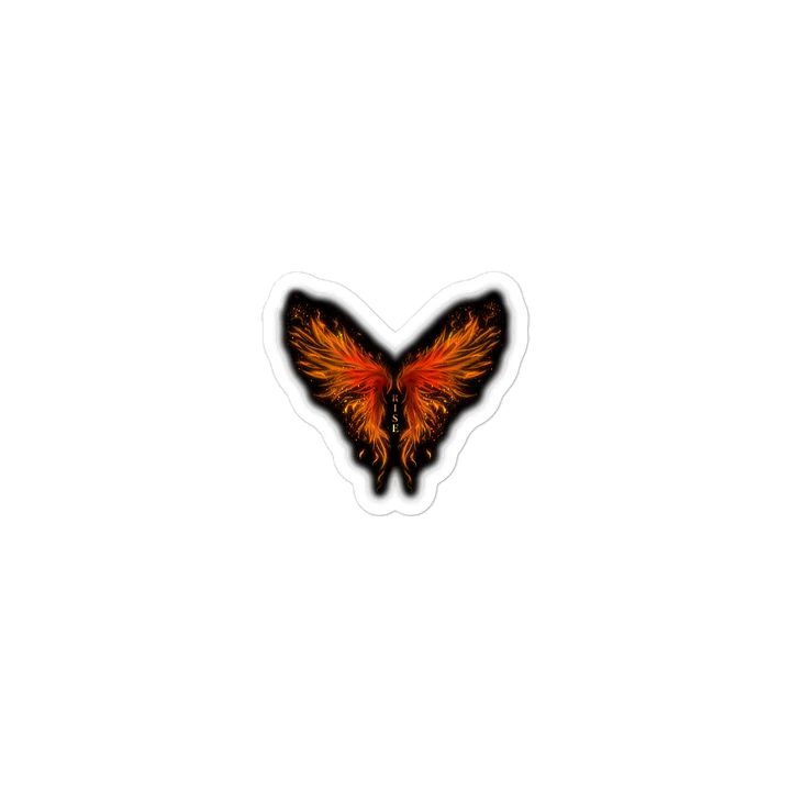 "RISE" Phoenix Wings Sticker product image (2)