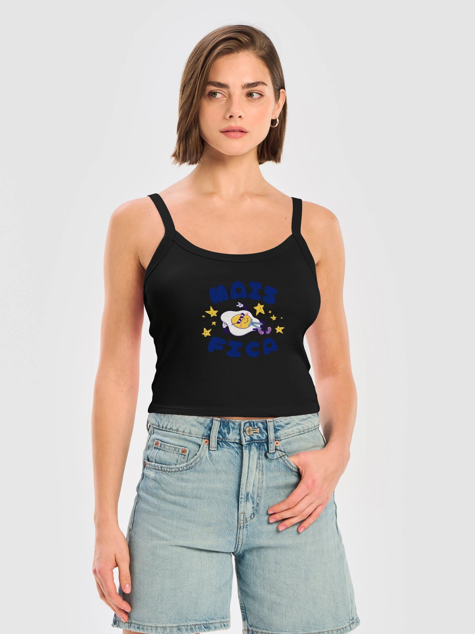 mais fica (azores egg) strappy tank top product image (3)