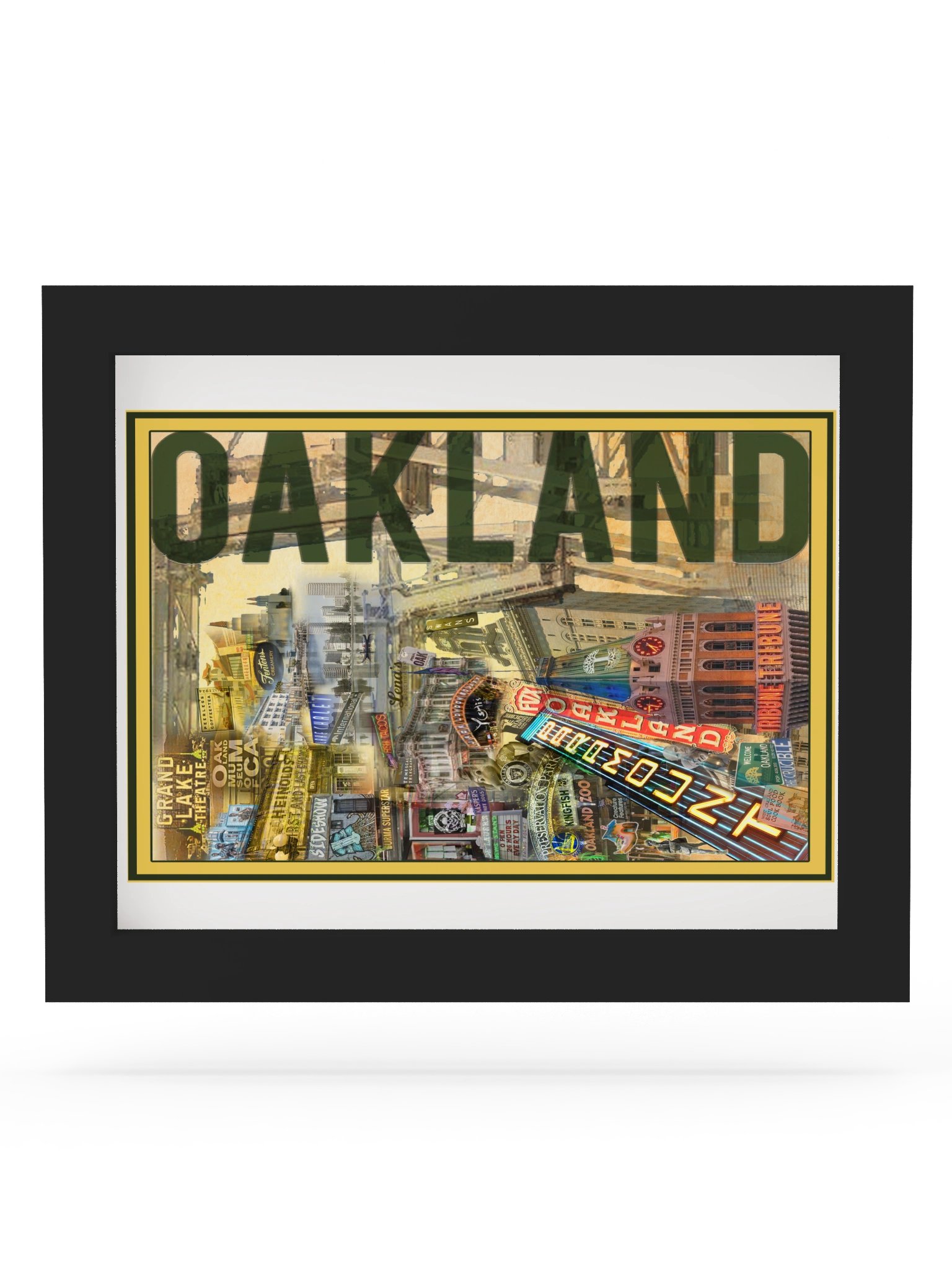 Oakland Celebration Poster - FRAMED product image (6)