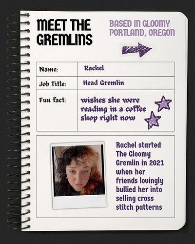Meet the team! Lots of new faces here (aaaahhh hello where did you all come from??), so here's a little bit about Team Gremli...