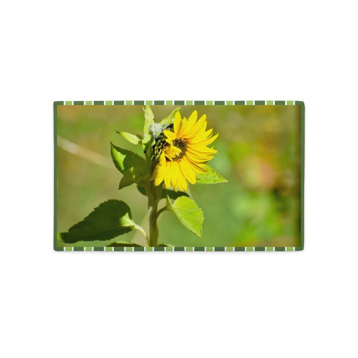 Premium Pillow Case: Sunflower in early autumn product image (2)