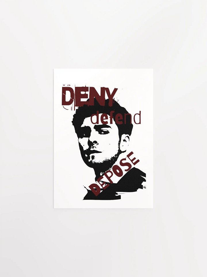 Deny Defend Depose Luigi Mangione Poster product image (1)