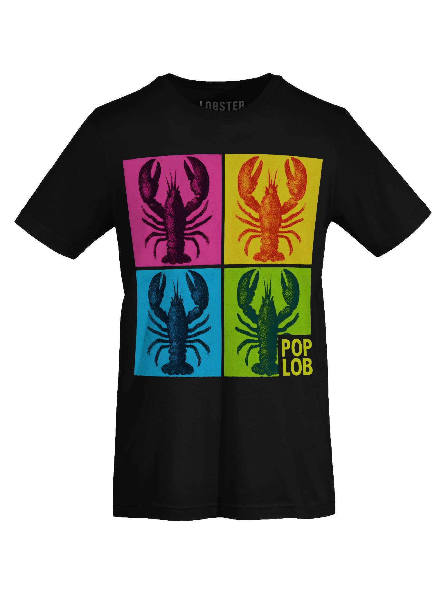 Pop Art Lobster T-Shirt | Andy Warhol-Inspired Graphic Tee product image (8)