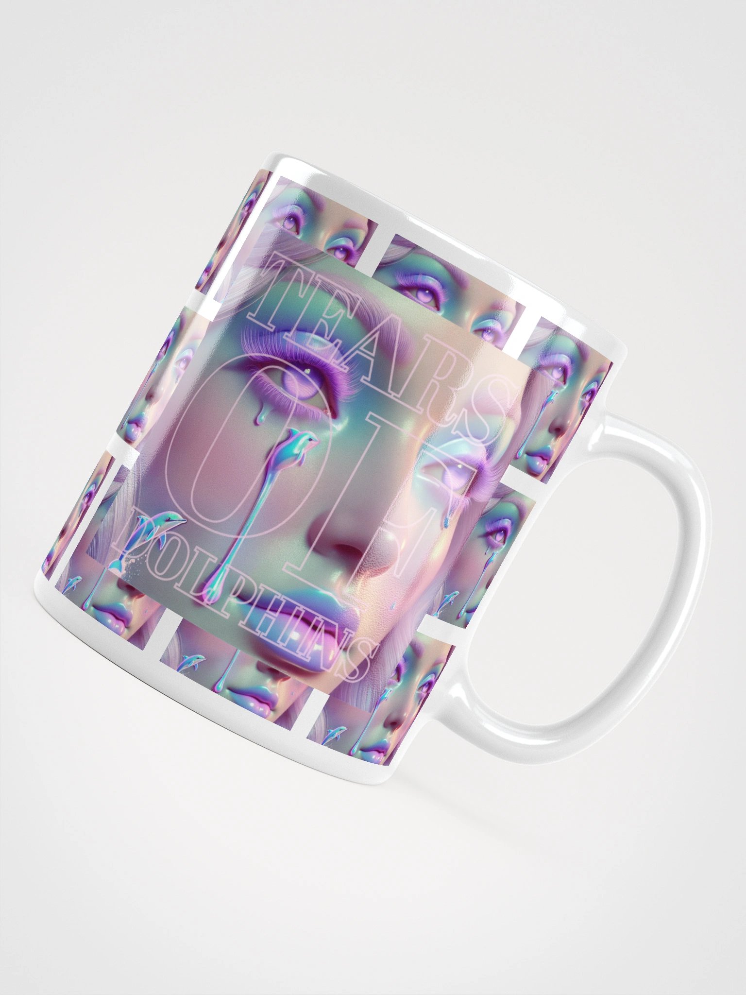Tears of Dolphins Mug - even my breakdowns come in pastels product image (4)