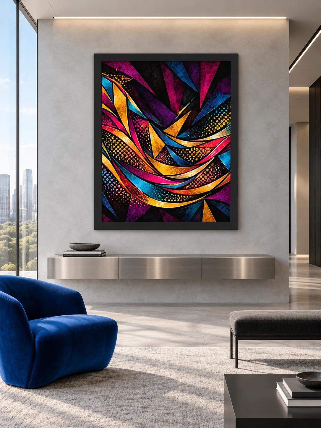 Threads of Connection — The Continuing Wave | Right Panel, 16″ × 20″ product image (3)