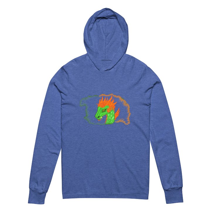 Fierce Dragon Unisex Hooded Tee product image (2)