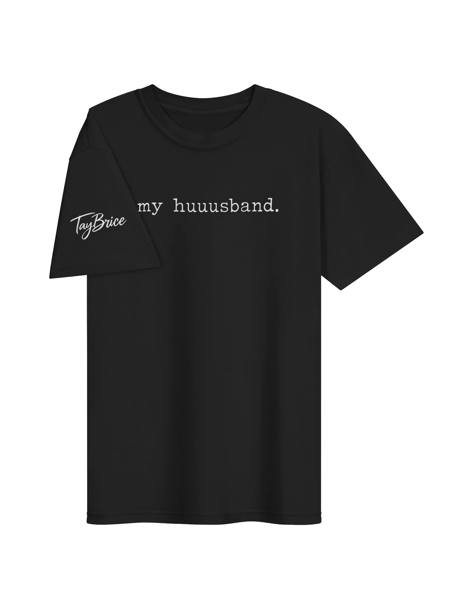 My Husband Minimalist Tee(Unisex)(white ink) product image (15)
