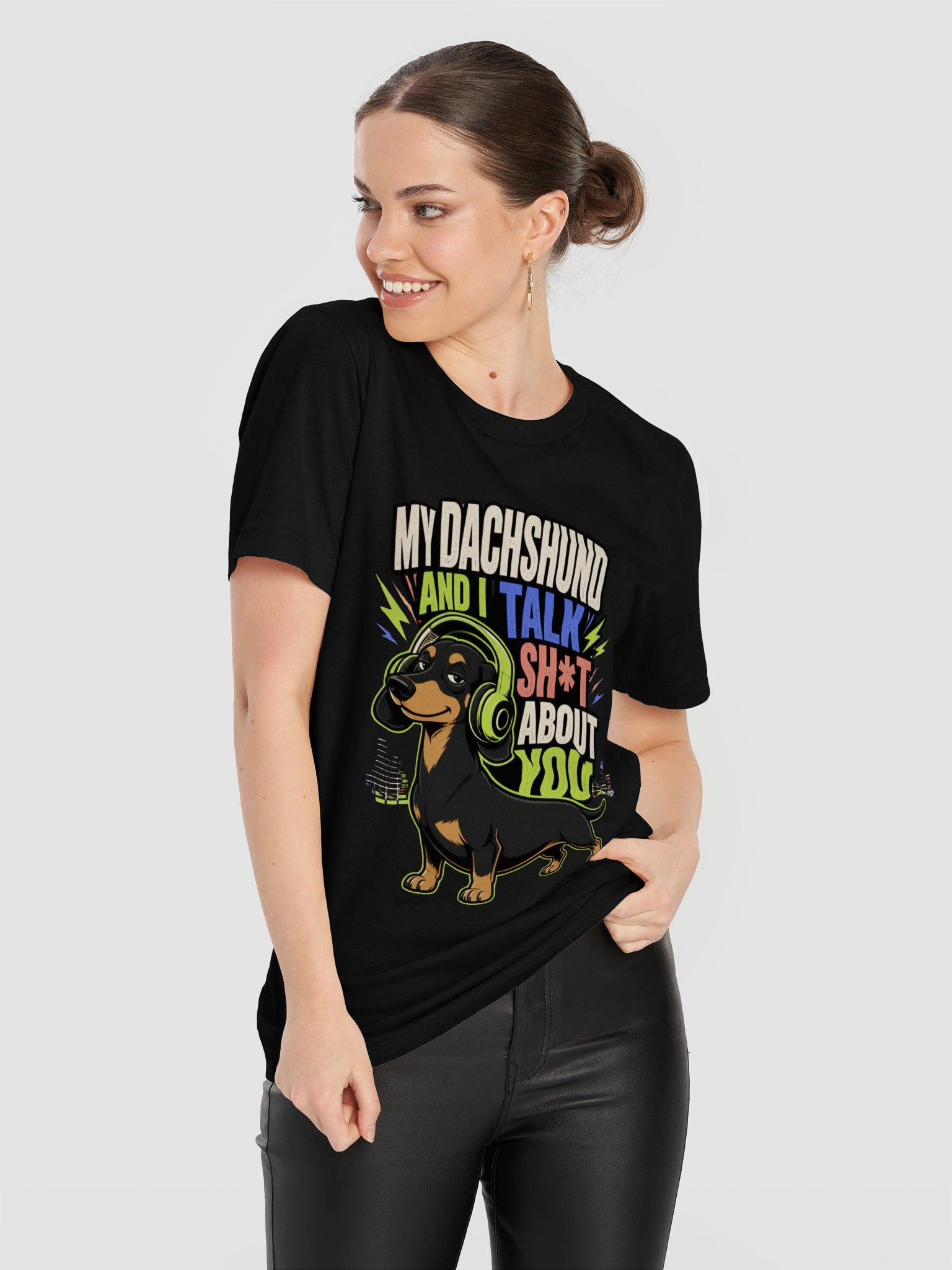 Funny Dachshund Talk Shirt product image (5)
