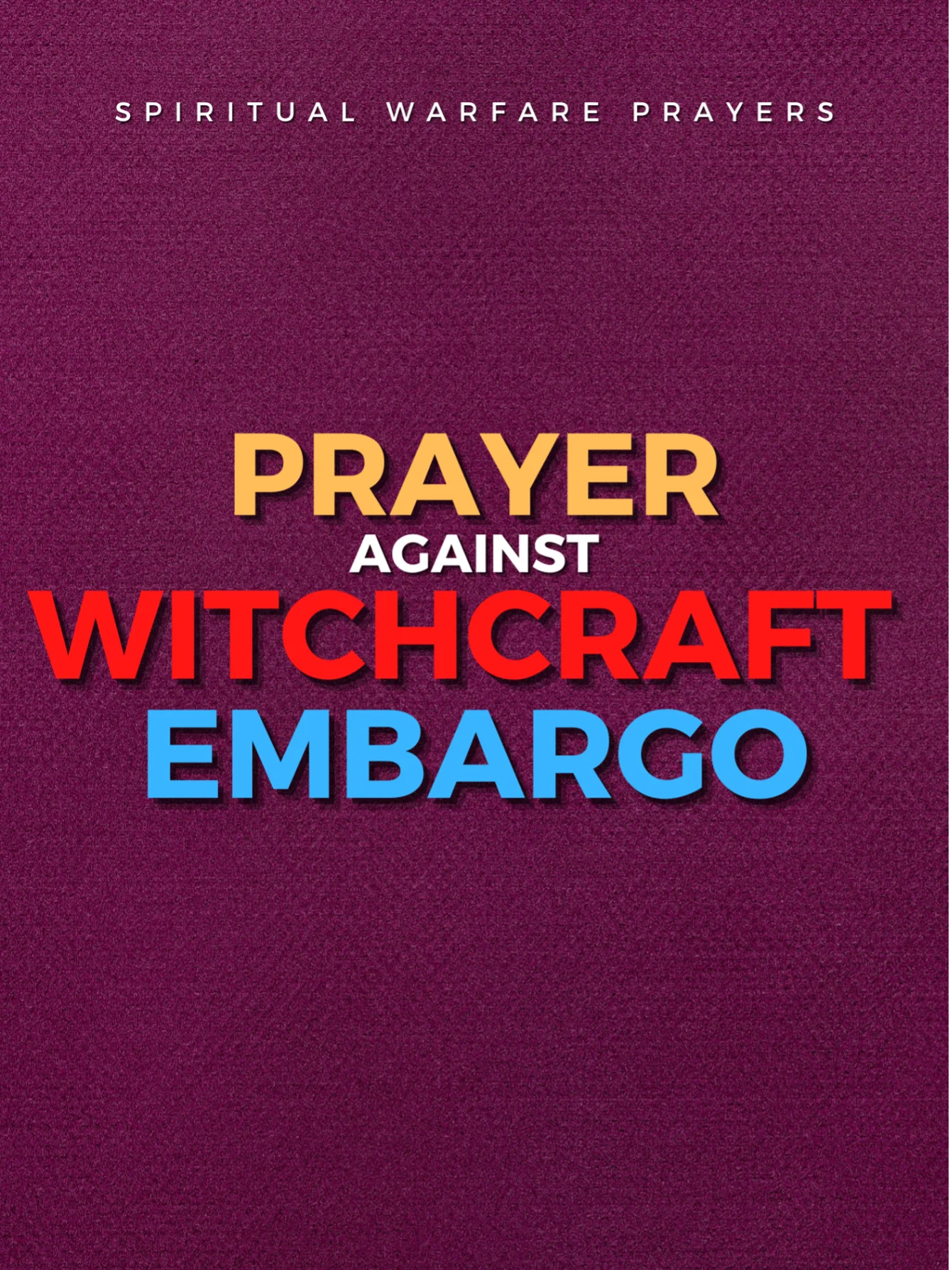 Deliverance From Witchcraft Embargo product image (1)