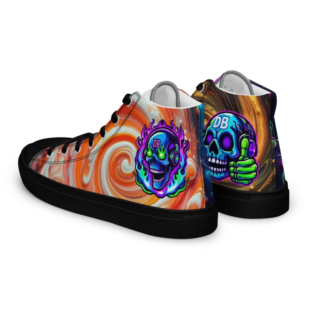 DullBlah Abstract High Tops (Women's) product image (6)