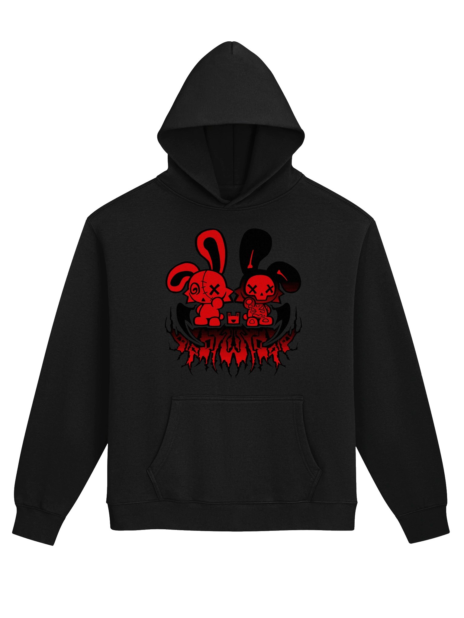 twin bunny hoodie product image (1)