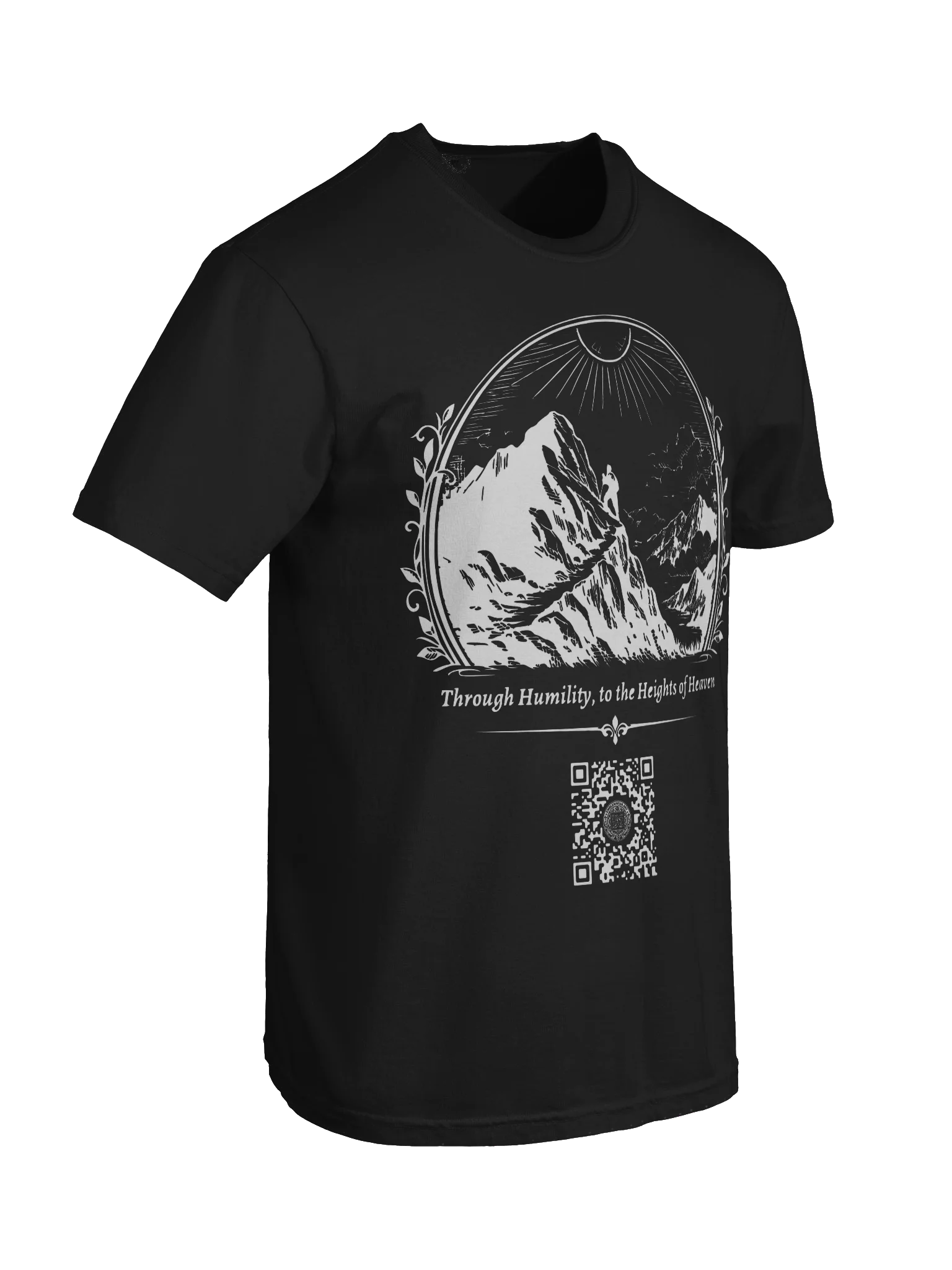 Descent Before Ascent (White on Black/Color) product image (8)