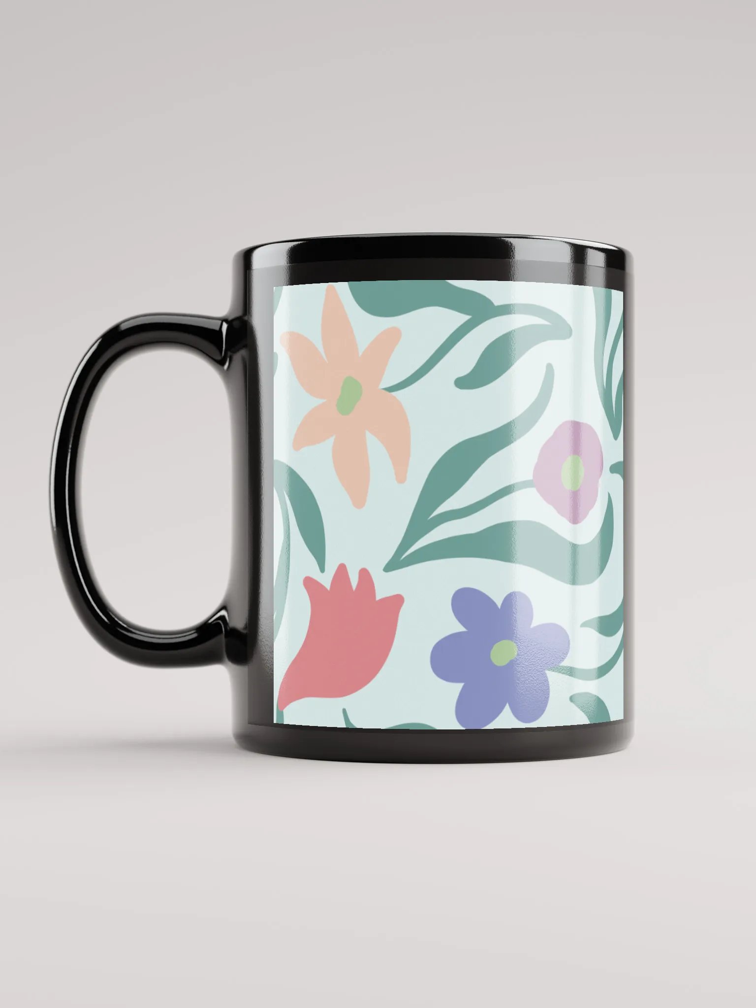 Symmetrical Floral Elegance Coffee Mug product image (11)