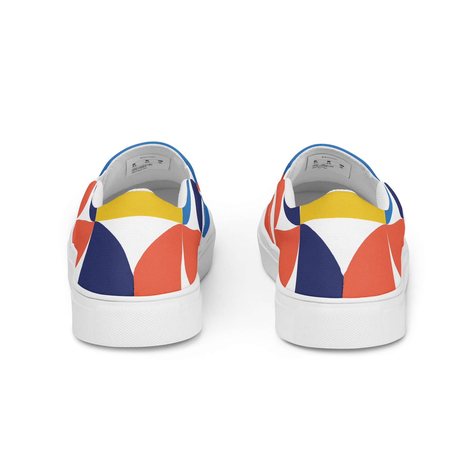 WyldFoxy Yellow blue Canvas Shoes product image (4)