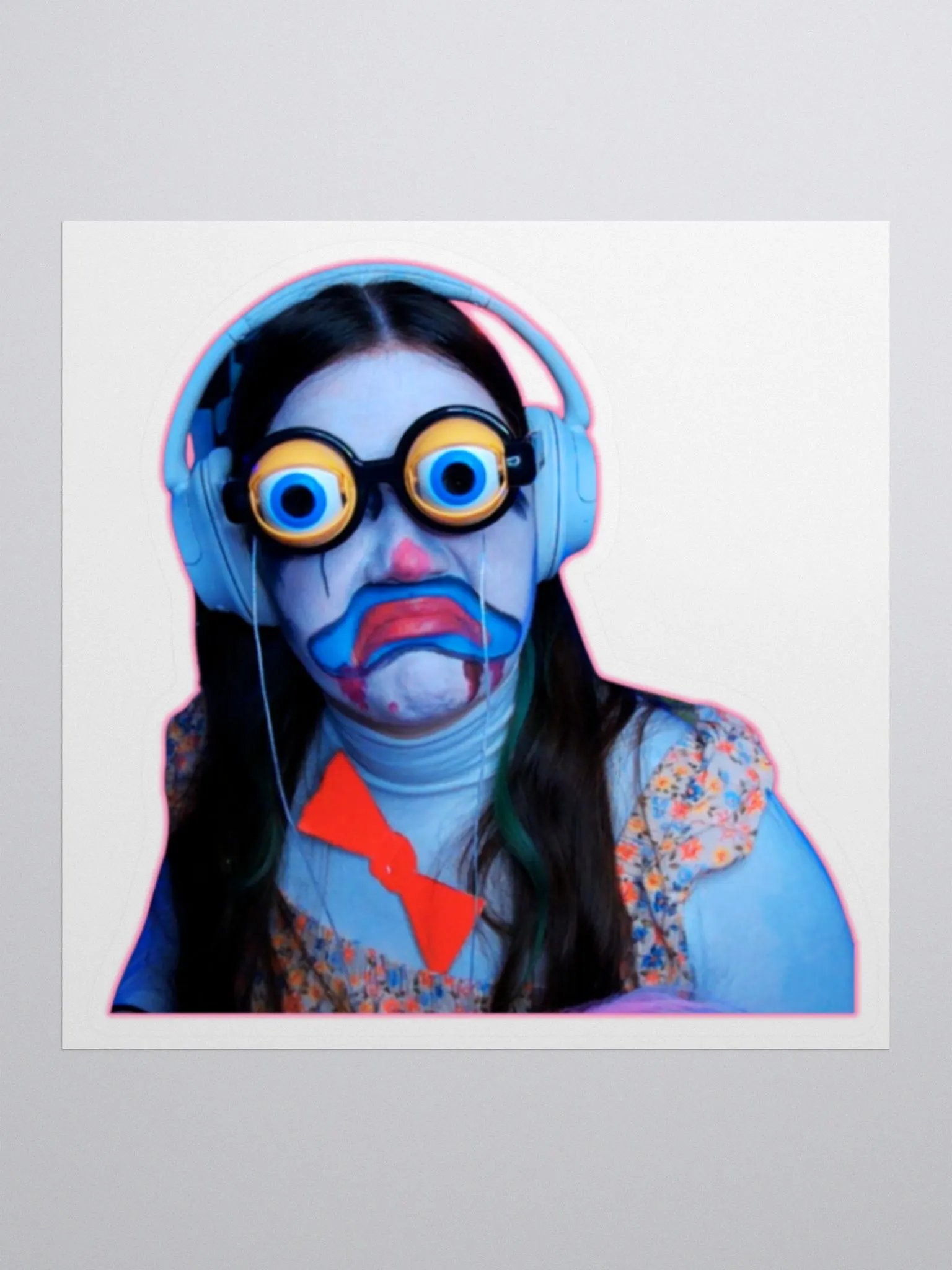 Clownphe Sad Sticker product image (1)