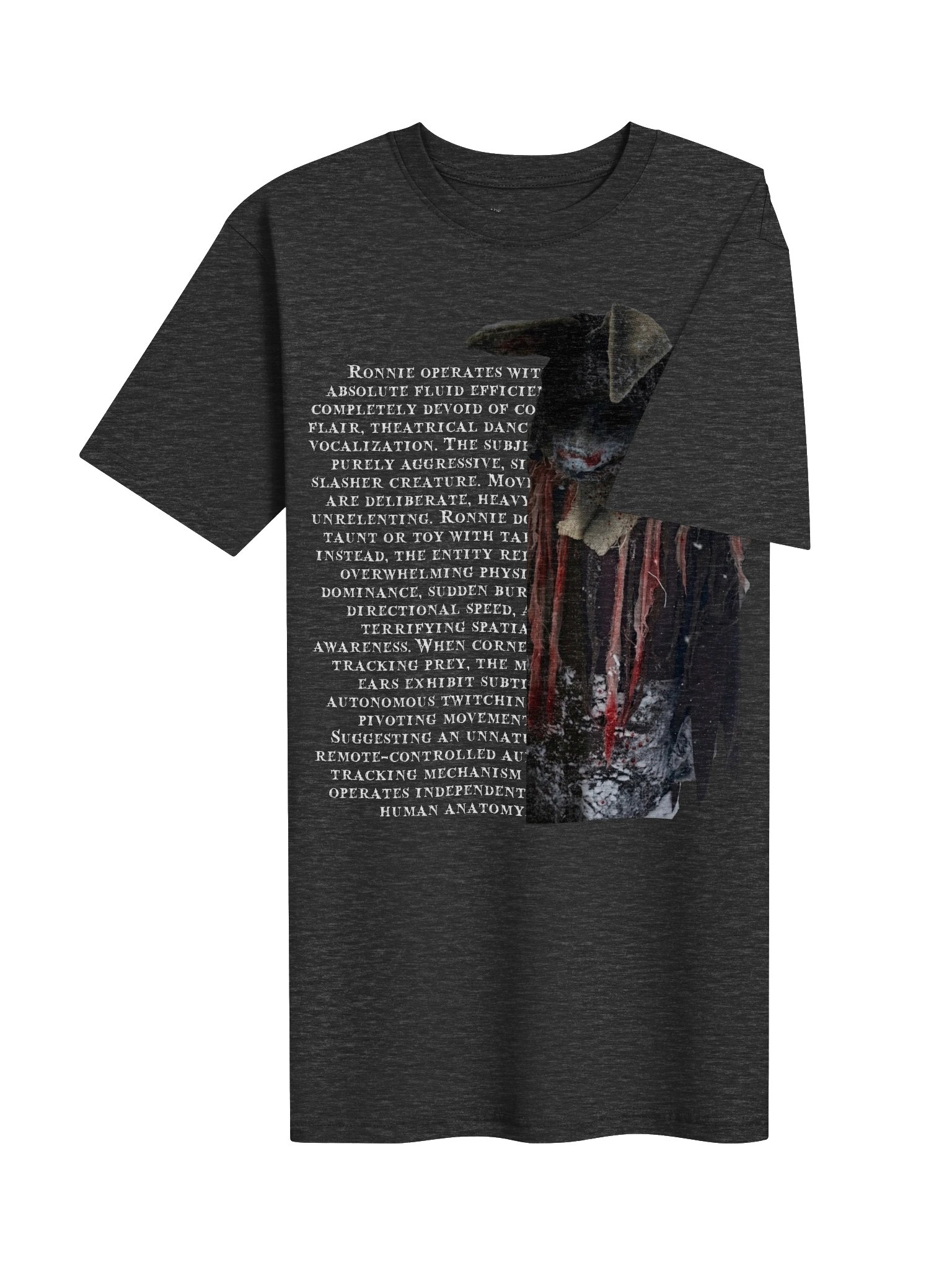 Dare to Face the Horror? Tour edition - Ronnie 'Data Report' tee product image (12)
