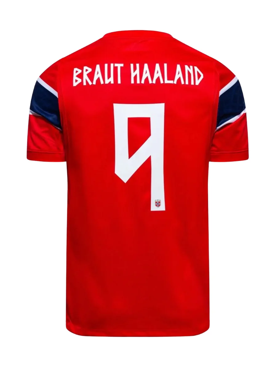 Erling Haaland #9 Norway World Cup 2026 Jersey | The Striking Viking Edition product image (3)