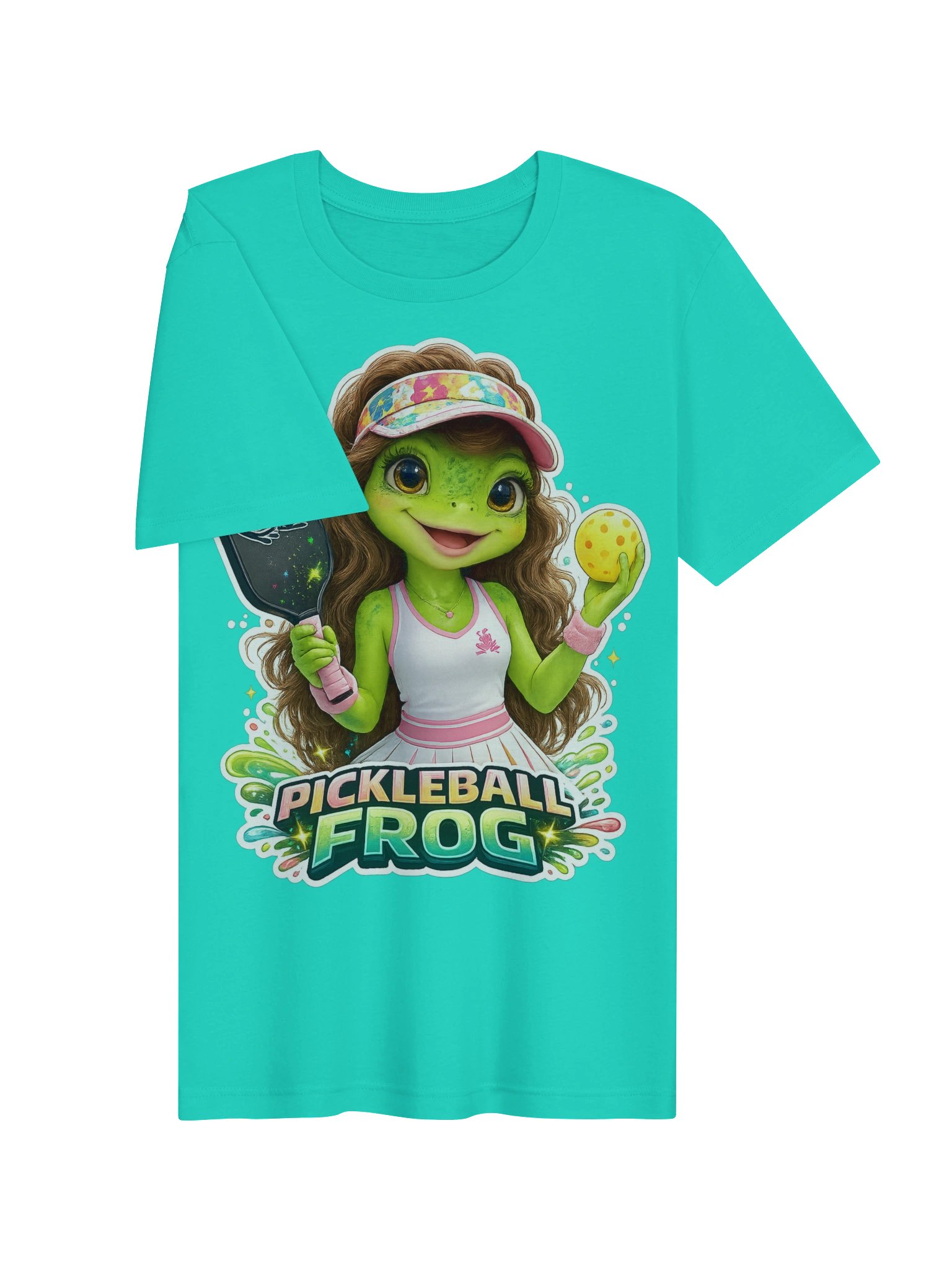 Pickleball Frog Washed Tee product image (17)