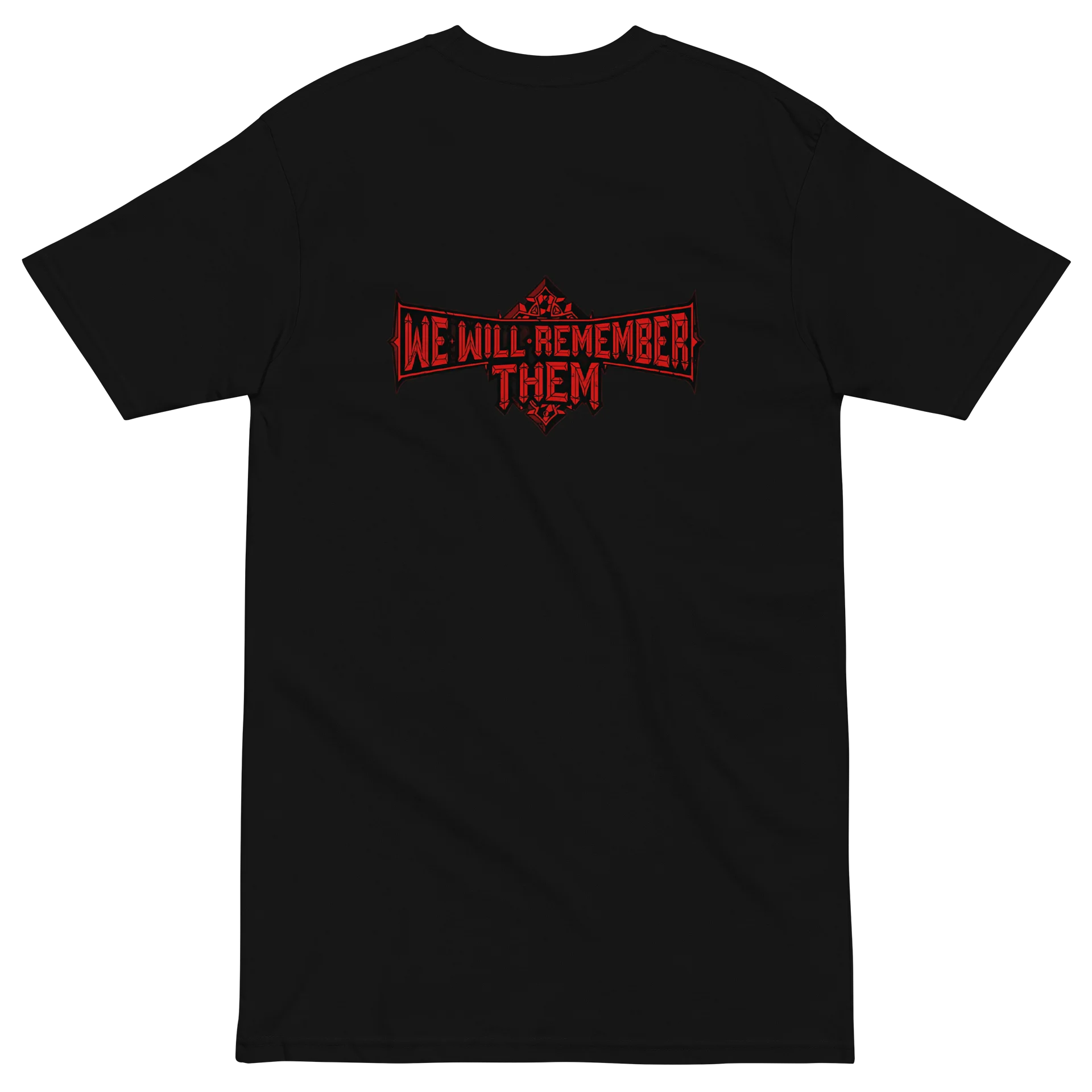 T-Shirt - "WE WILL REMEMBER THEM" product image (6)