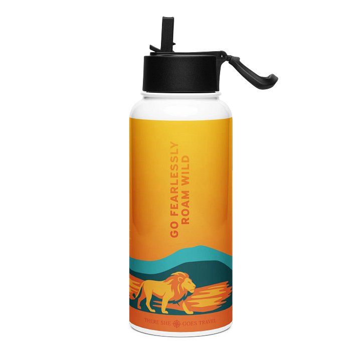 Safari Sunset - Stainless Steel Water Bottle product image (2)