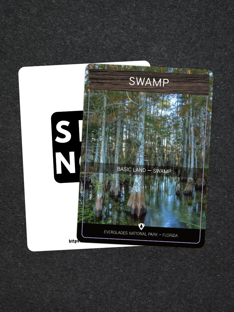 National Park & Forest Basic Land Proxies - Swamp (5 Pack) product image (1)