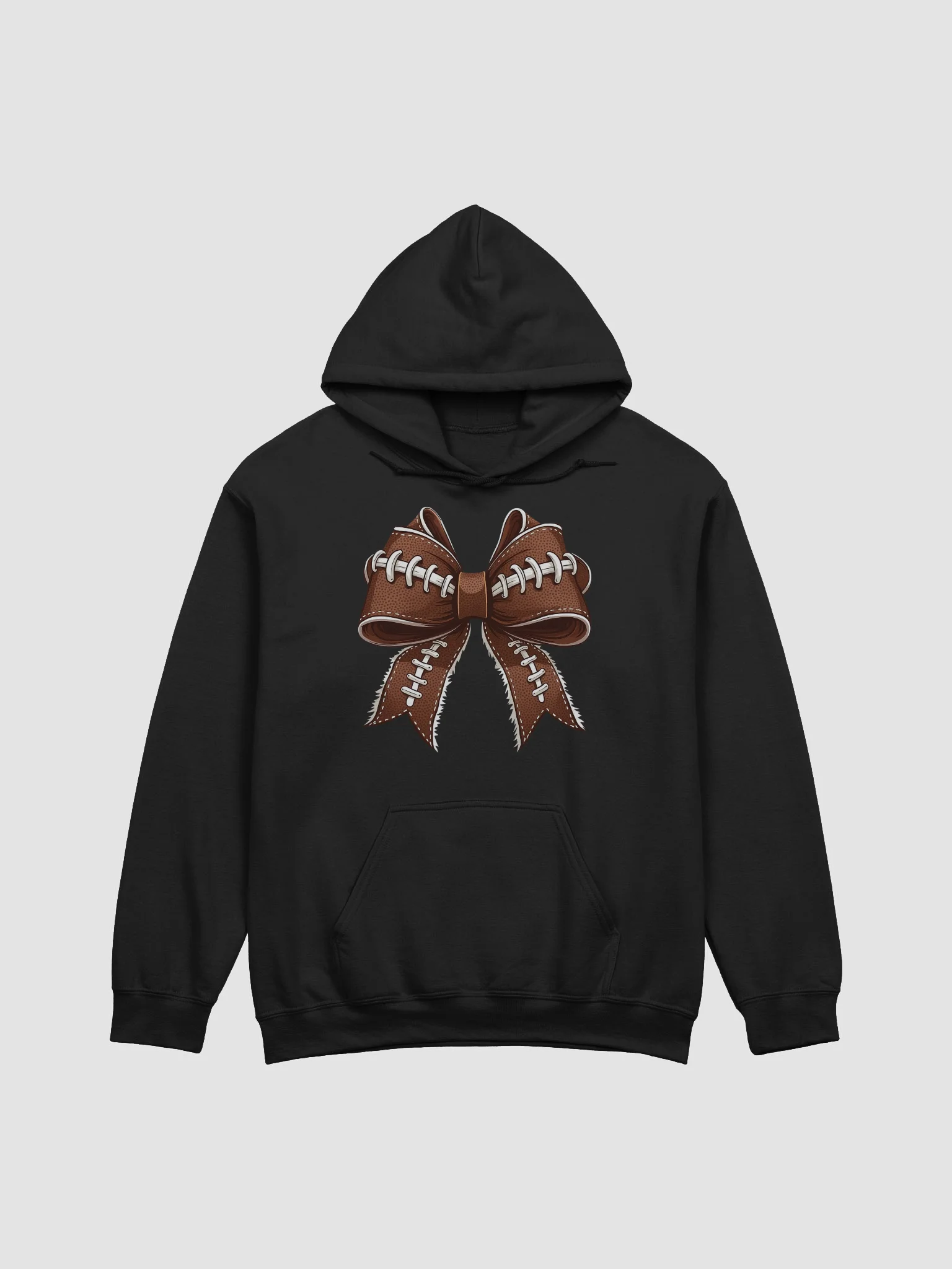 Football Stitched Bow Hoodie product image (10)