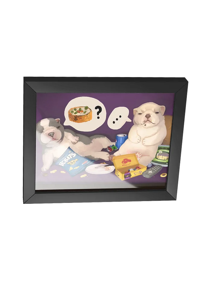 Snacks framed poster product image (2)