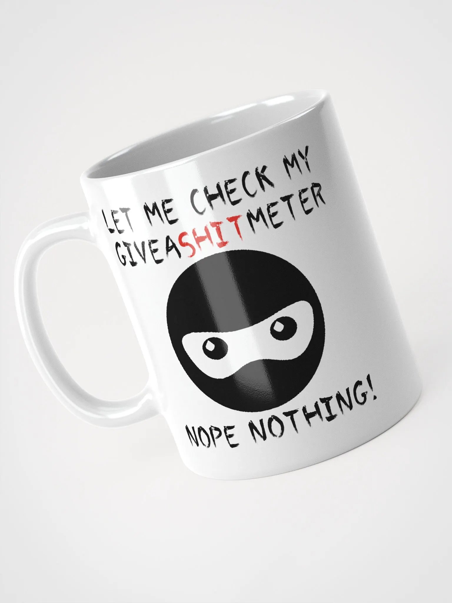 Give A Shit Meter Mug product image (9)