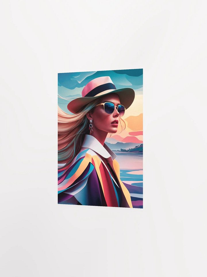 Abstract illustration of a Woman Poster - 20 product image (6)