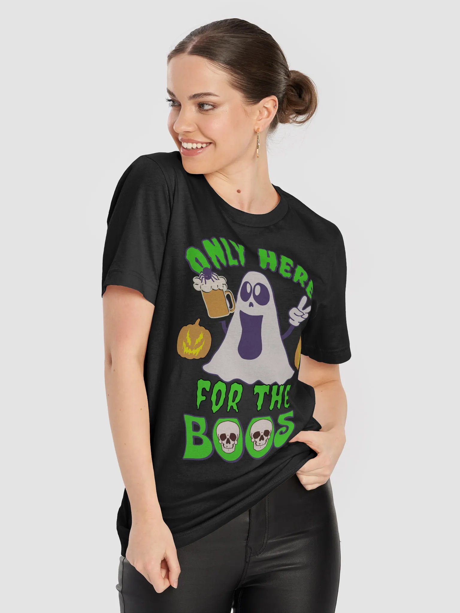 Only Here for the Boos Halloween T-Shirt product image (5)