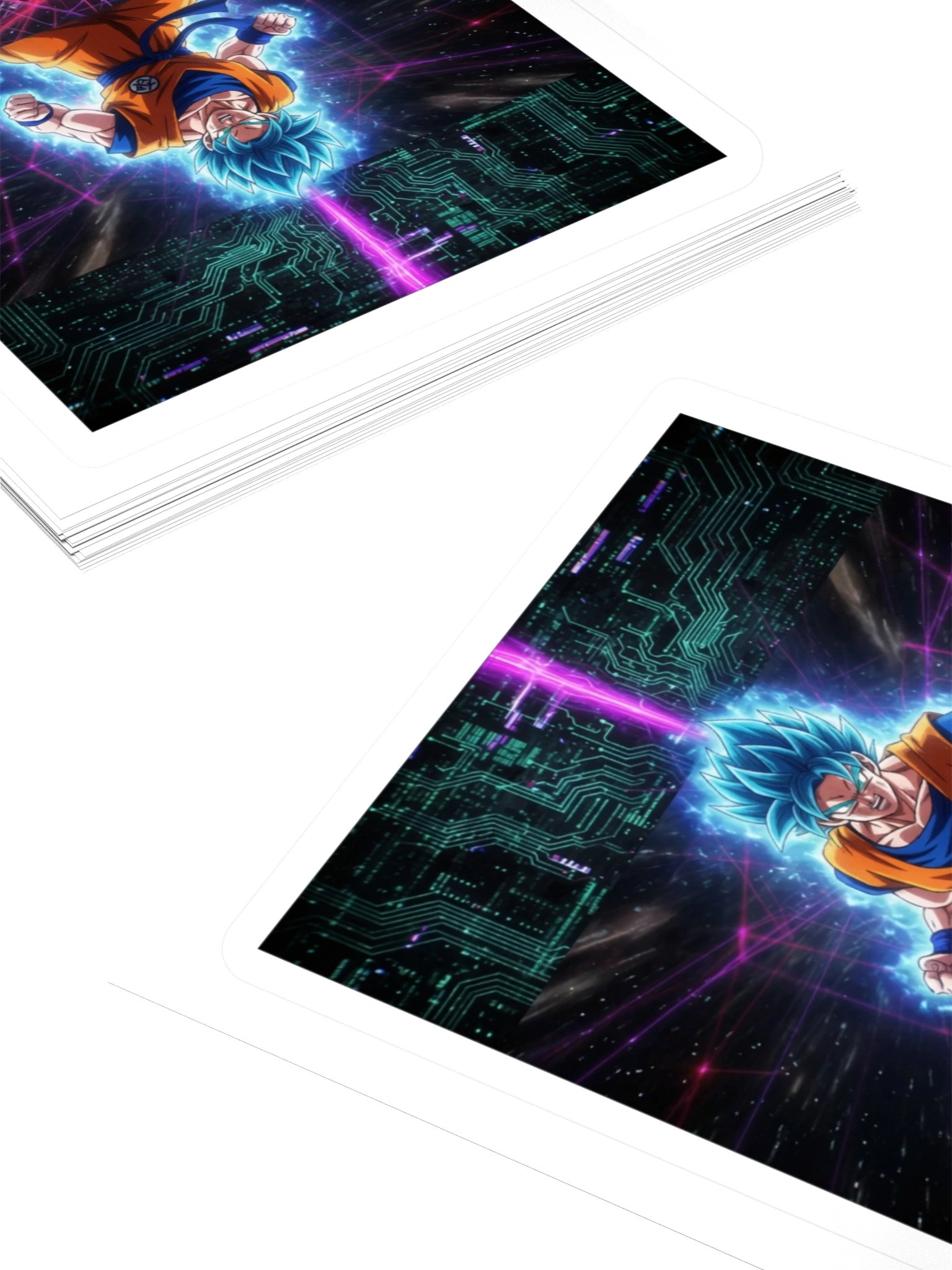 Super Saiyan Blue Goku // Premium Vinyl Sticker product image (4)