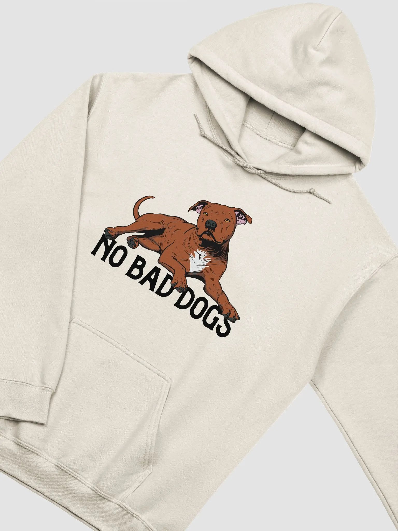 Pitt Happens Hooded Sweatshirt of a Pitbull Terrier(Red) | Funny Hoodie for Pittie and Staffy Paw-rents product image (5)
