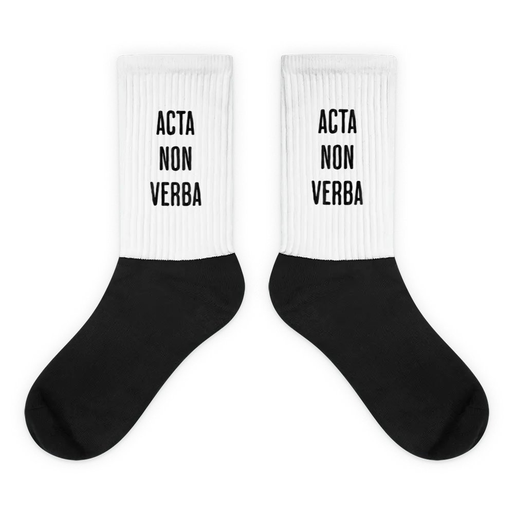 Acta Non Verba Socks product image (3)